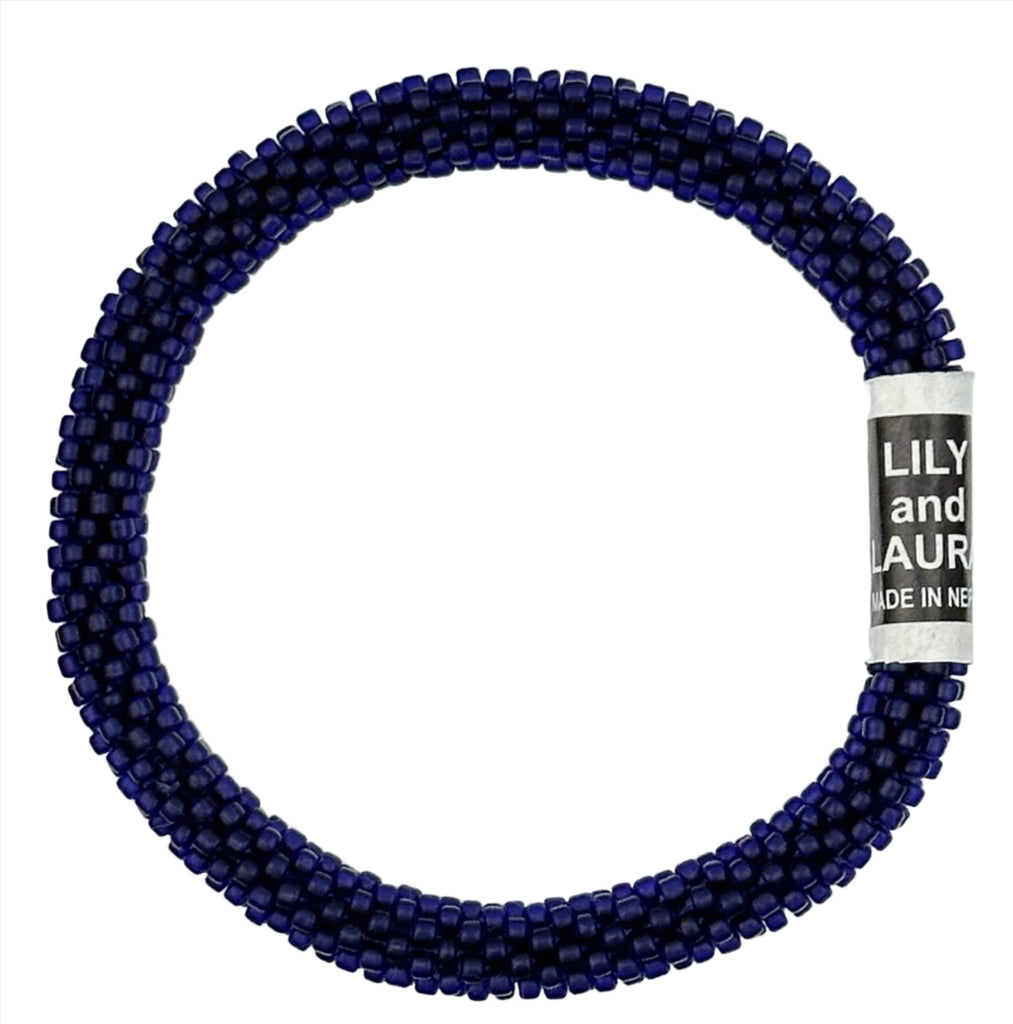 Lily and Laura Deep Ocean Matte Blue