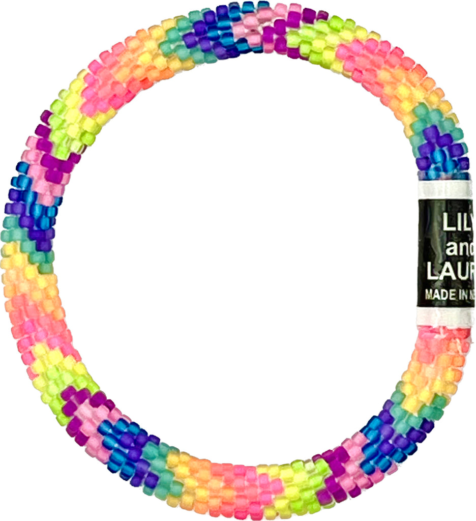 Lily and Laura Neon Chevron Boom