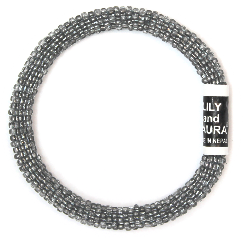 8" Extended Size Lily and Laura Gray Solid