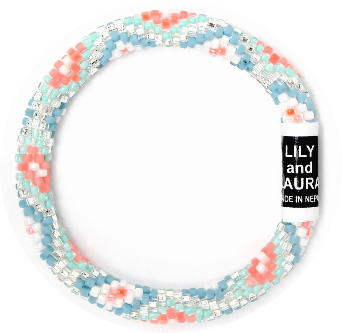 8" Extended Size Lily and Laura Beach Day Kaleidoscope