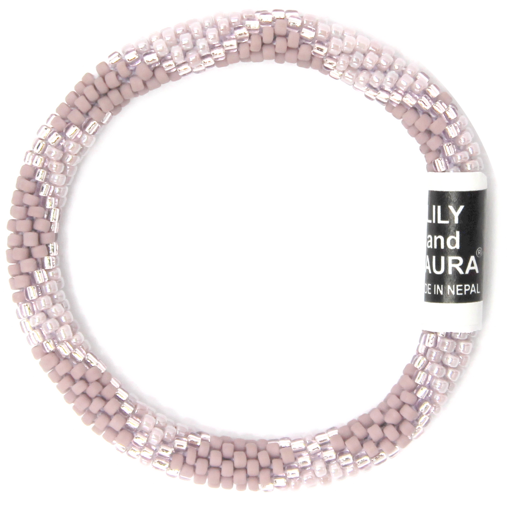 8" Extended Size Lily and Laura Purple Suede Big Diamonds