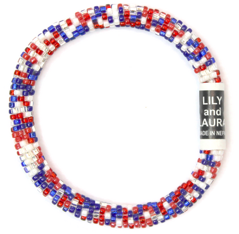 8" Extended Size Lily and Laura Star Spangled Confetti