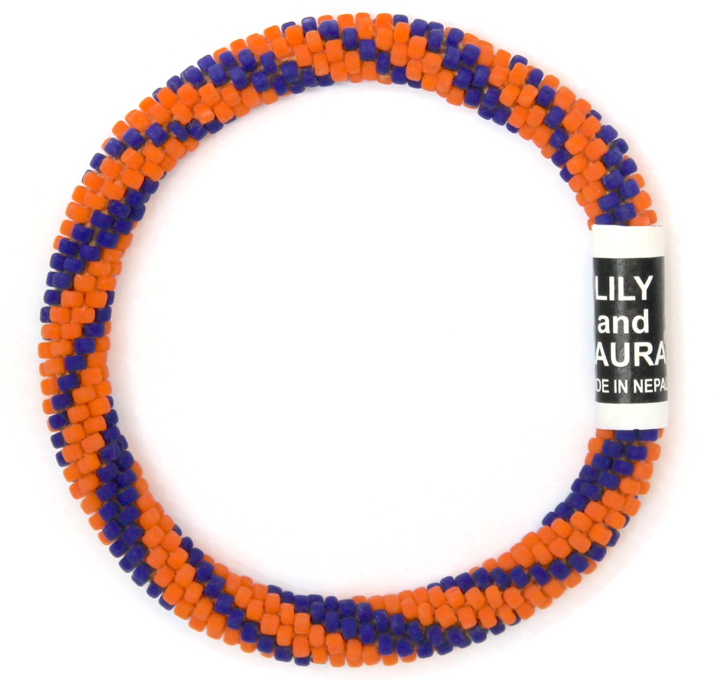 Matte Orange And Blue Galaxy