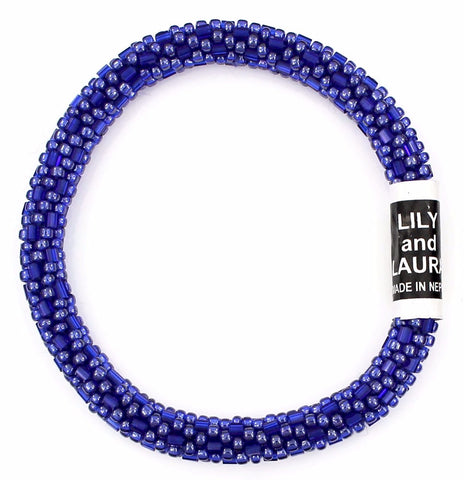 Lily and Laura Clear and Luster Royal Blue Cut and Round
