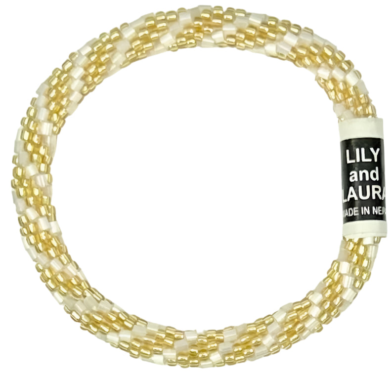 Lily and Laura Walking Through Gold