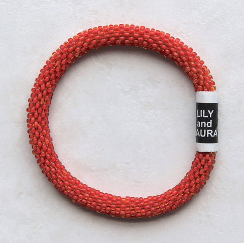 Lily and Laura Coral Solid