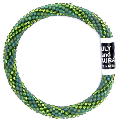 Lily and Laura Rainbow Matte and Green Galaxy