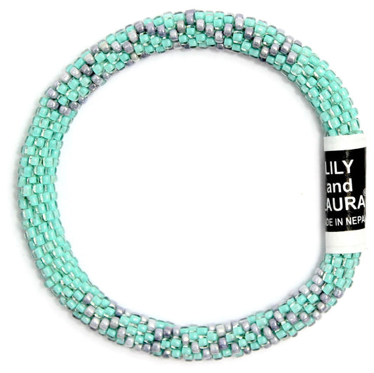 8" Extended Size Lily and Laura Sweet Mint Overlay