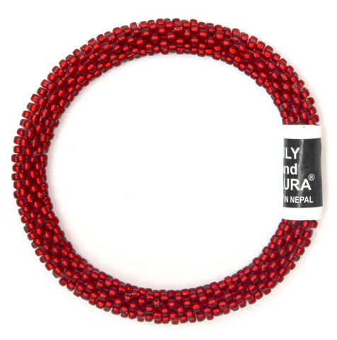 Lily and Laura Matte July Ruby Red Solid