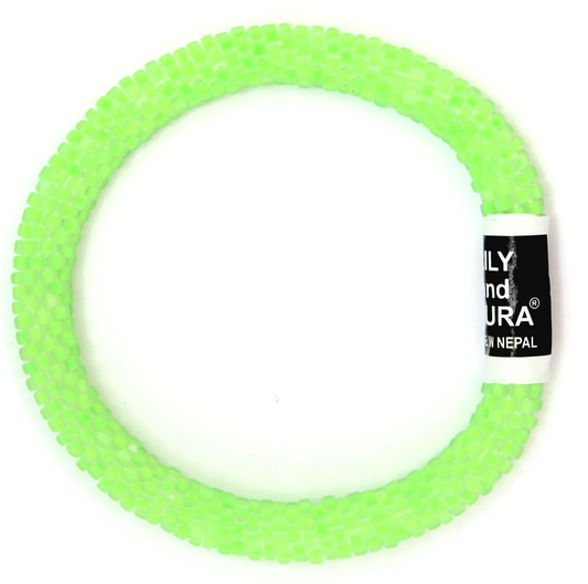 Lily and Laura Matte Neon Green