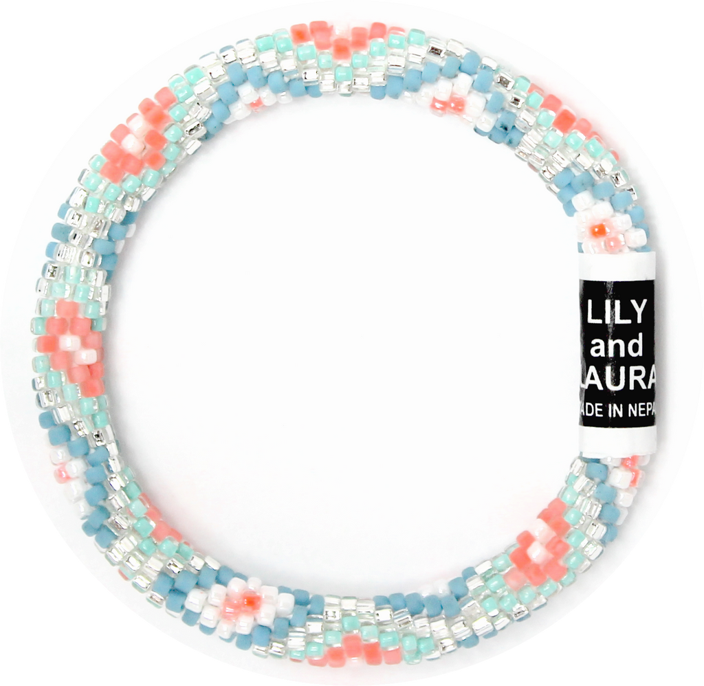 8" Extended Size Lily and Laura Beach Day Kaleidoscope