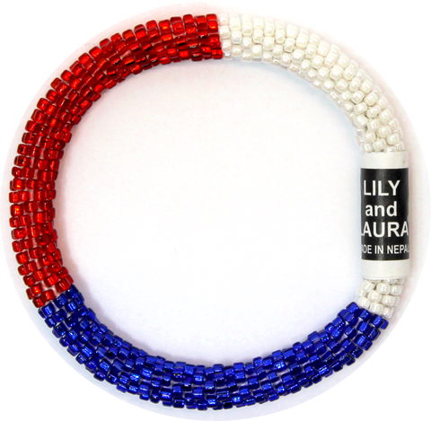 8" Extended Size Lily and Laura Color Me Patriotic