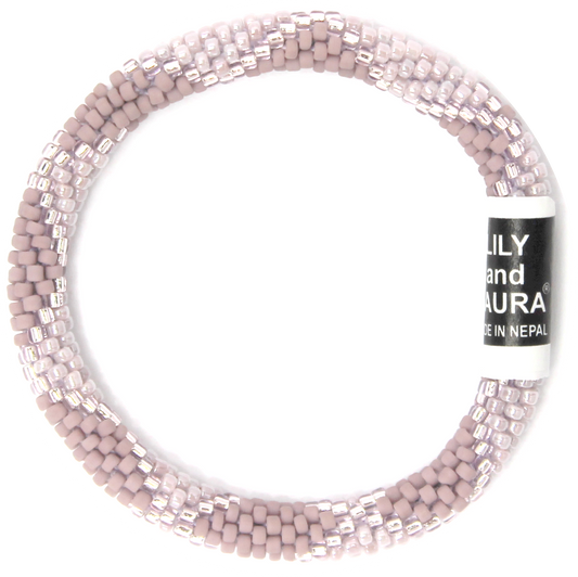 8" Extended Size Lily and Laura Purple Suede Big Diamonds
