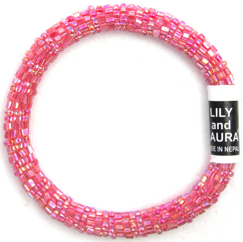 Lily and Laura Rainbow Blush Pink Cut and Round