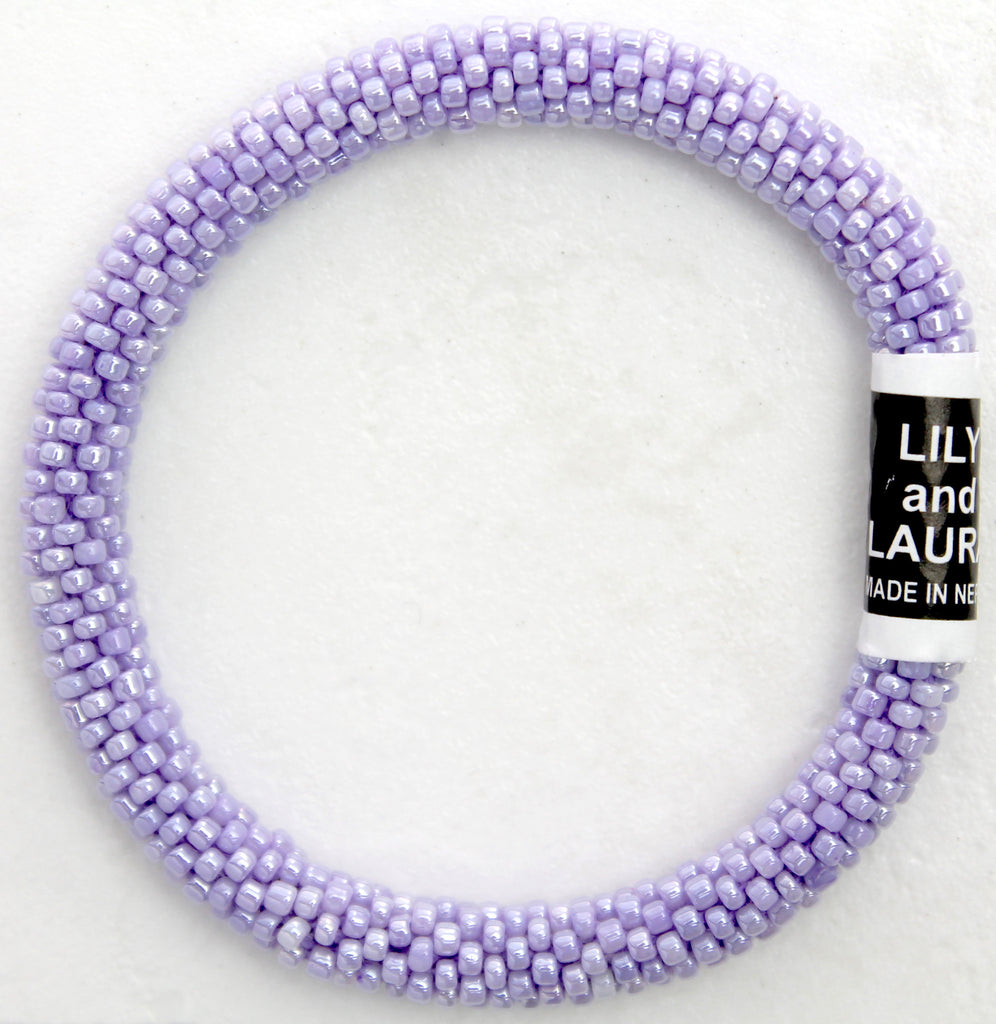 8" Extended Size Lily and Laura Pastel Purple Solid