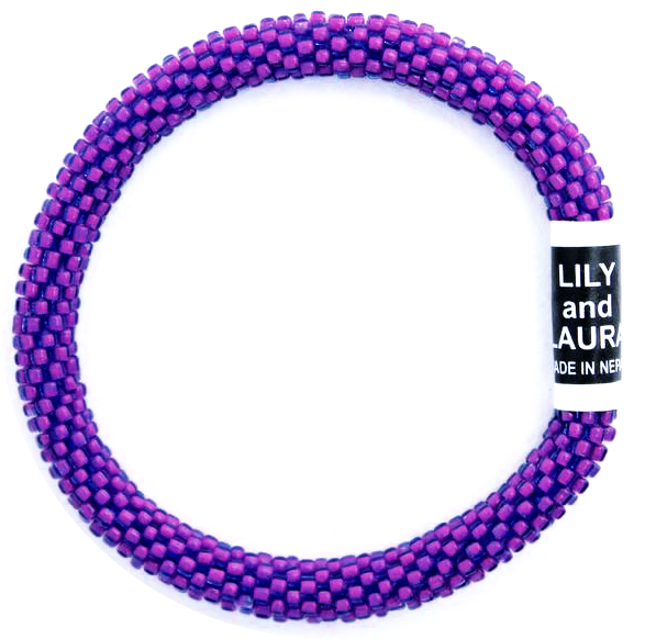 Lily and Laura Bright Grape Solid