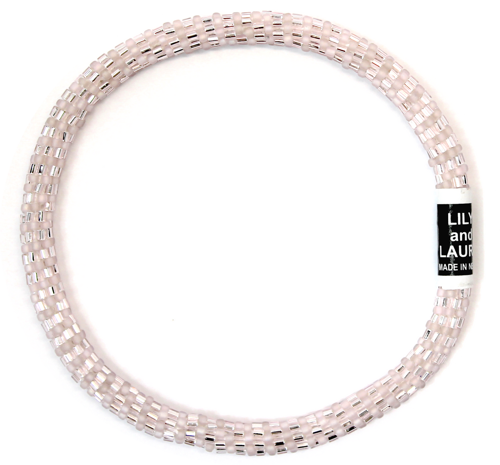Lily and Laura Pink Champagne Anklet