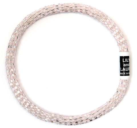 Lily and Laura Pink Champagne Anklet