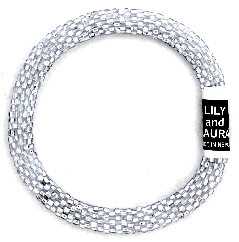 Lily and Laura Icy Blue Solid