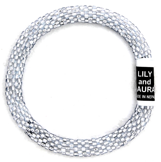 Lily and Laura Icy Blue Solid