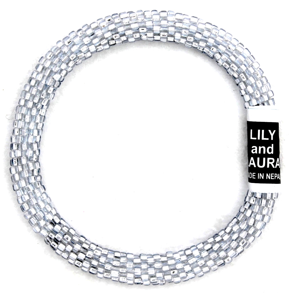 Lily and Laura Icy Blue Solid