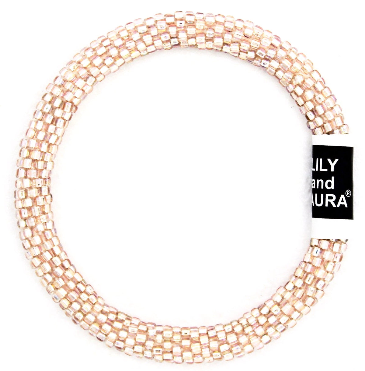 8" Extended Size Lily and Laura Rainbow Rose Gold Solid