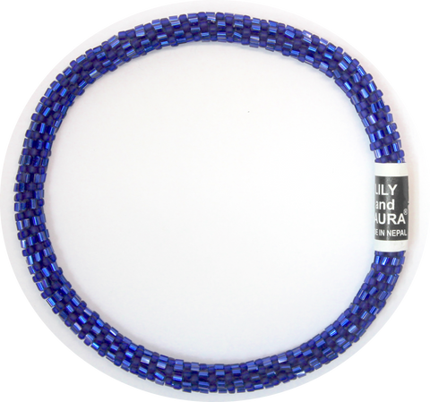 Lily and Laura Blue Liberty Anklet