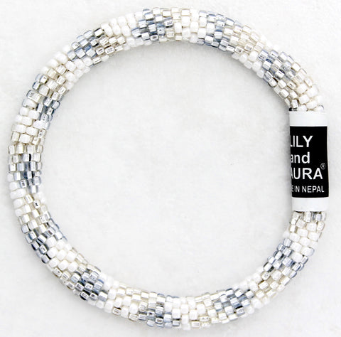 Lily and Laura Icy Blue and Silver Little Diamonds