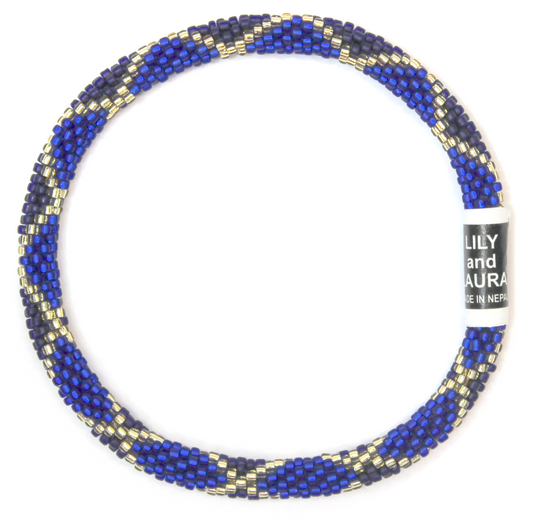 Navy Maybe Anklet