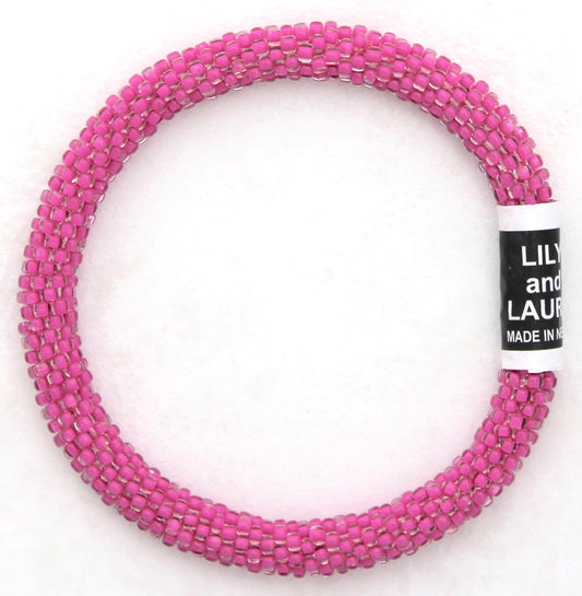 Lily and Laura Clear Soft Magenta Solid