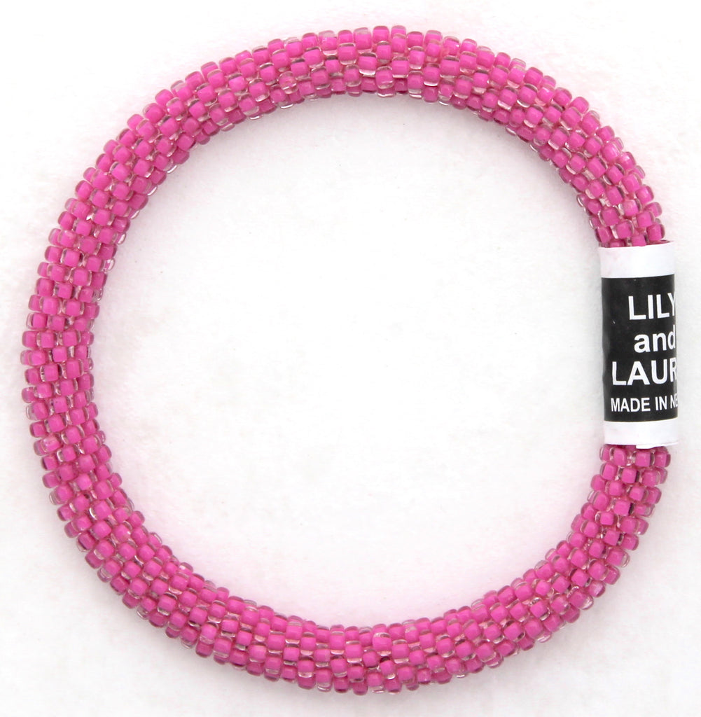 Lily and Laura Clear Soft Magenta Solid