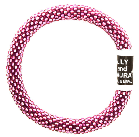 Lily and Laura Berry Pink Solid