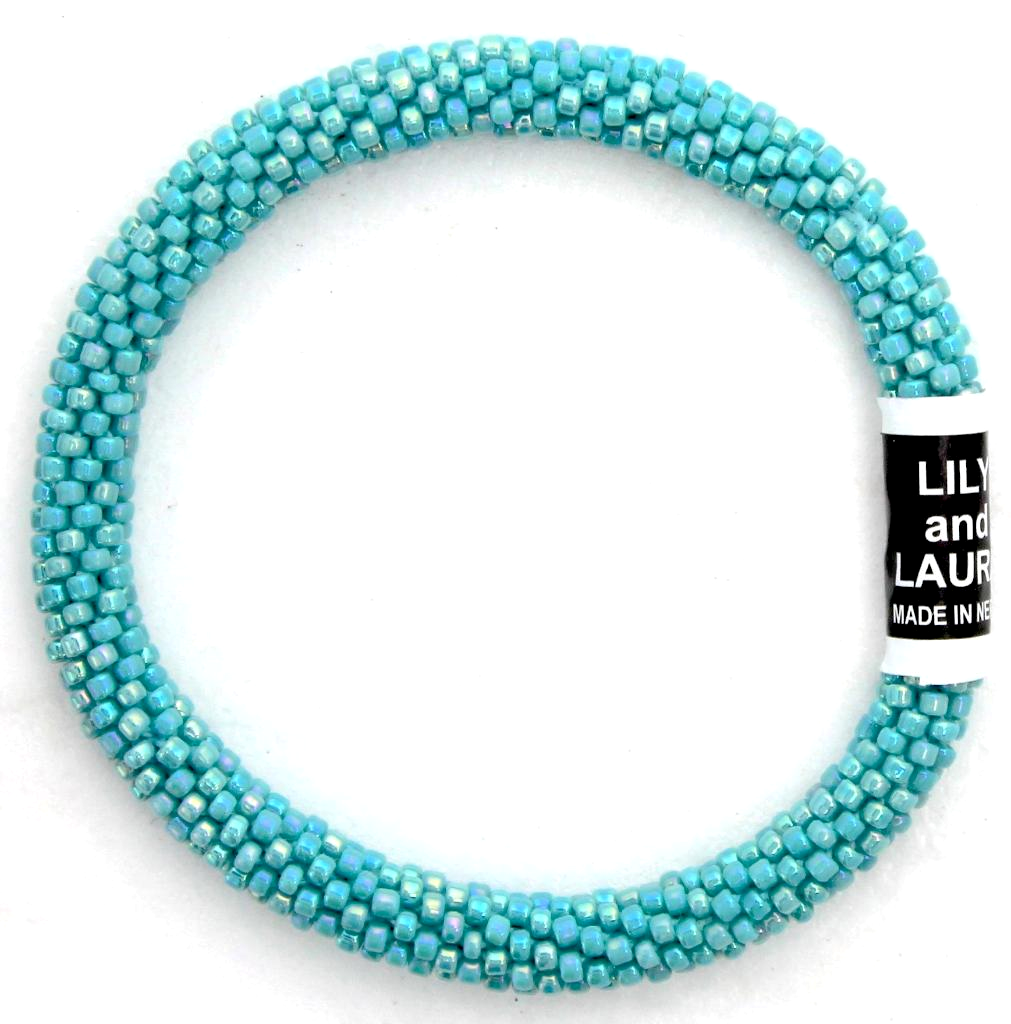 8" Extended Size Lily and Laura Rainbow Turquoise Solid