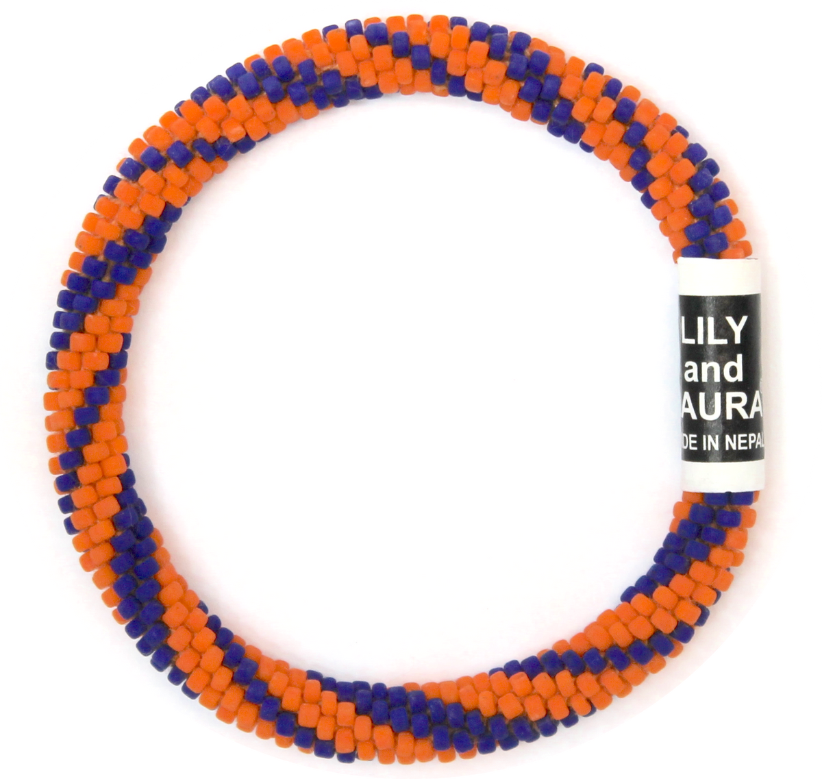 Matte Orange And Blue Galaxy