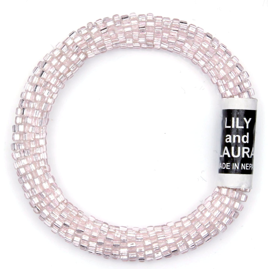 Mini Lily and Laura Pink Champagne Solid