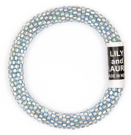Mini and Laura Icy Blue Rainbow Silver Mini