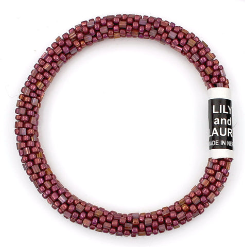 Lily and Laura Rainbow Mauve Cut and Round