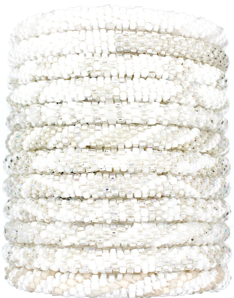 Silver/White Assortment of 12