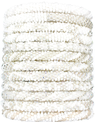 Silver/White Assortment of 12