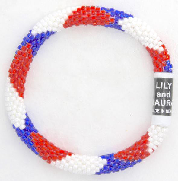 Red and Blue Football Stack