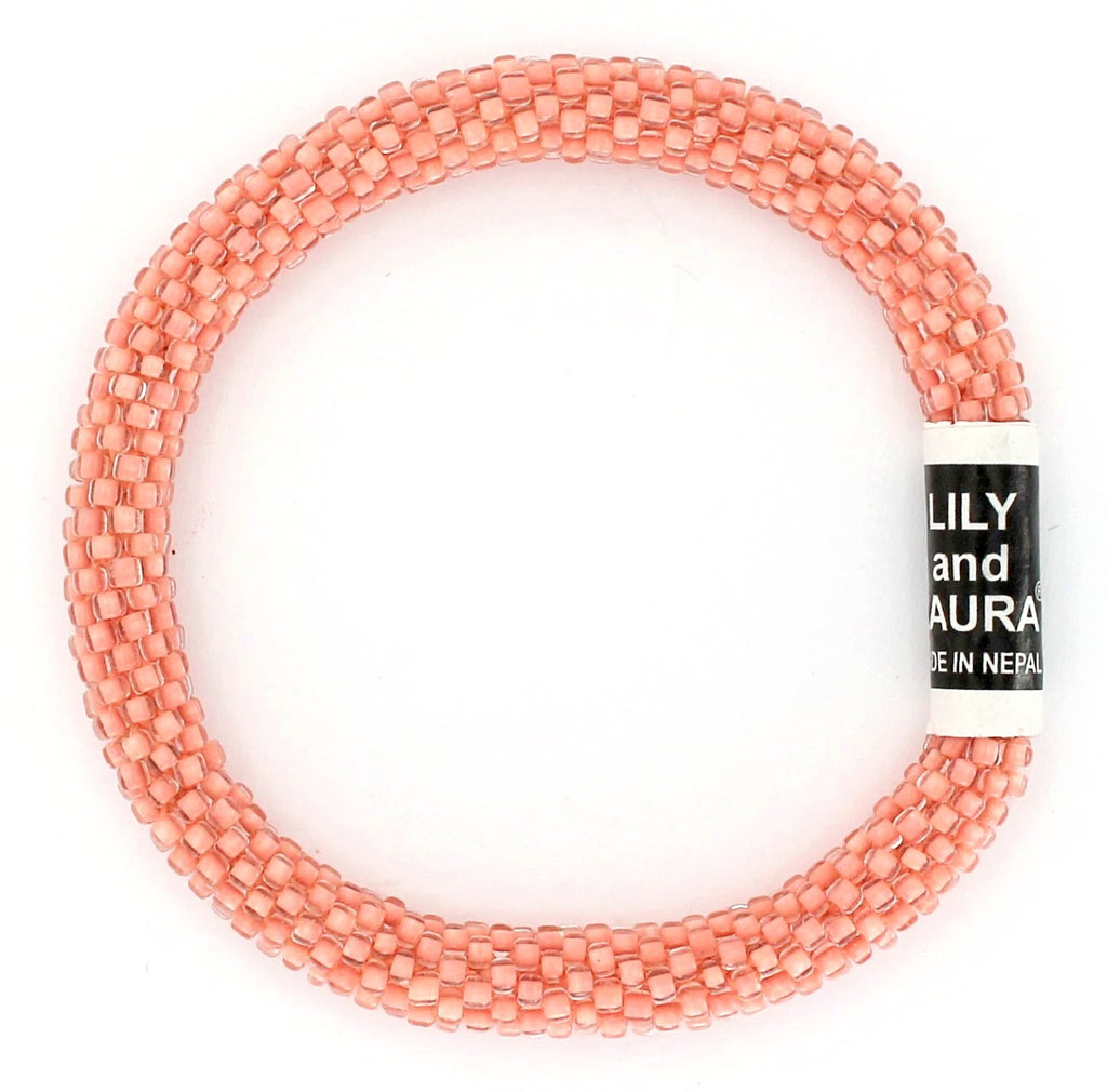 Lily and Laura Peachy Coral Solid