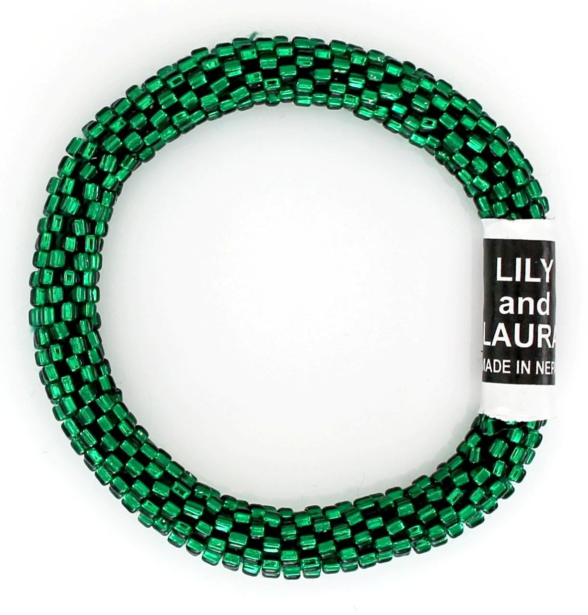 Mini Lily and Laura Forest Green Solid