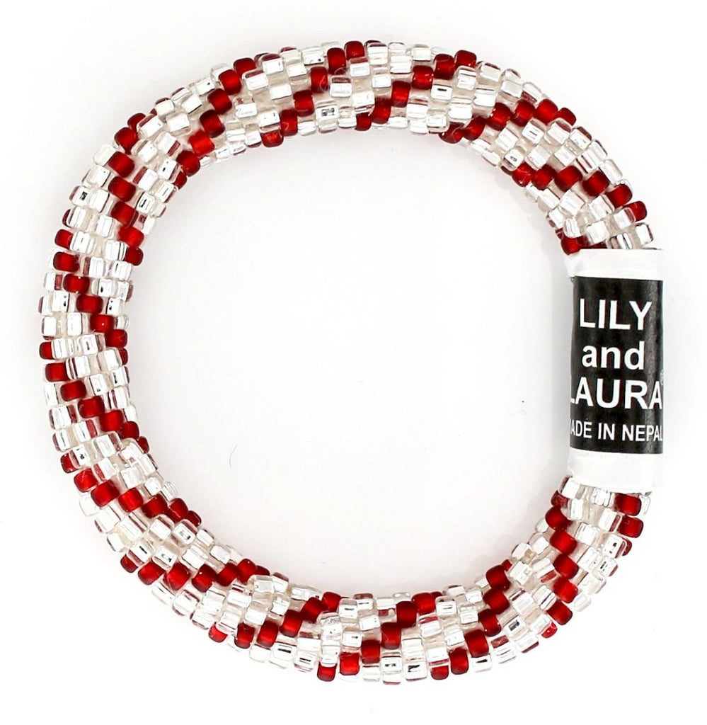 Mini Lily and Laura Silver Candy Cane