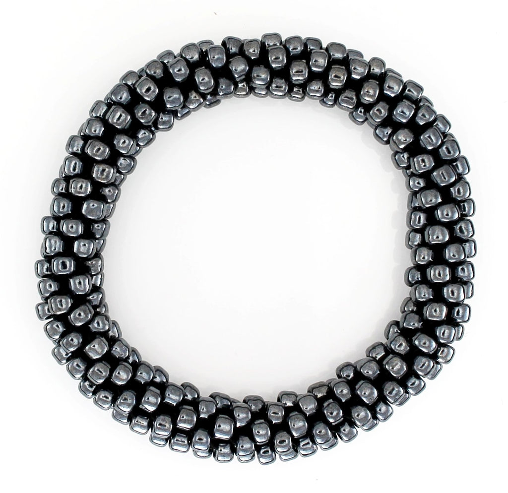 Lily and Laura Hematite Mega Bead
