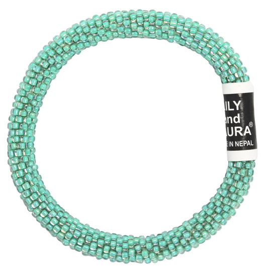 Lily and Laura Rainbow Green Mint Solid