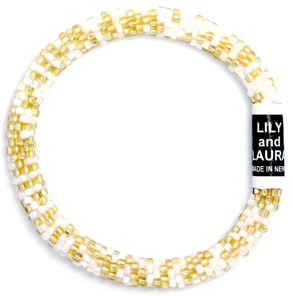 Lily and Laura Gold Confetti