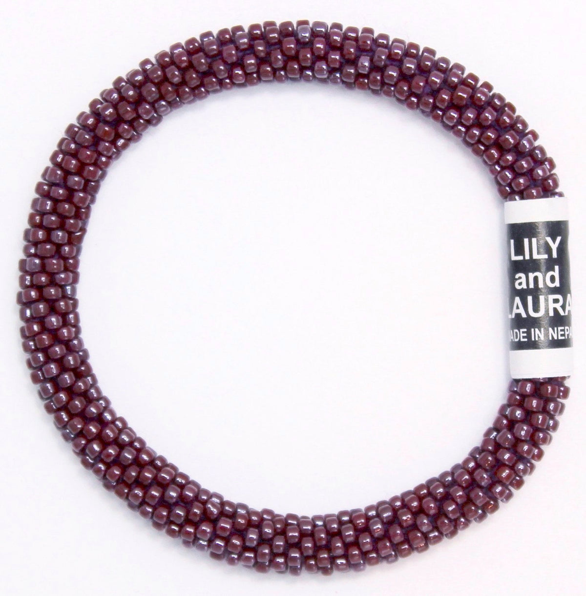 Lily and Laura Warm Maroon
