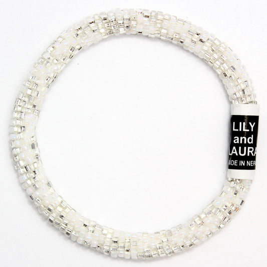 Lily and Laura White Lace
