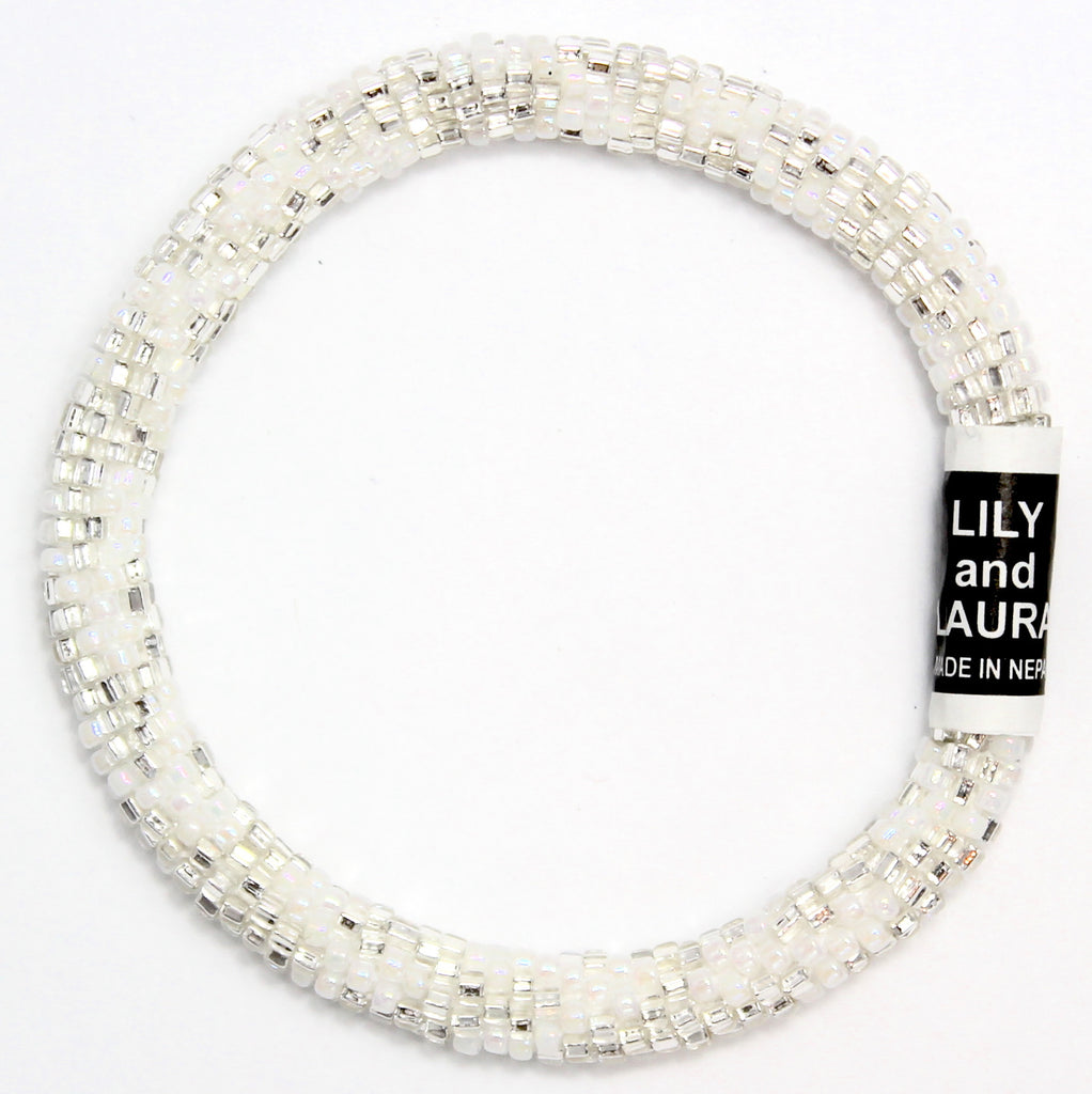 8" Extended Size Lily and Laura White Lace