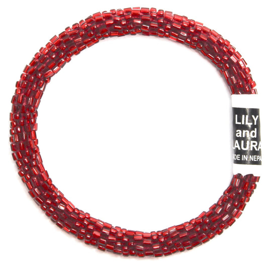 Lily and Laura Ruby Red Gem Solid